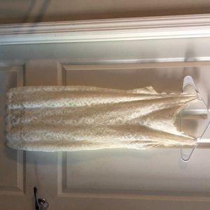 White summer dress size med/large. New